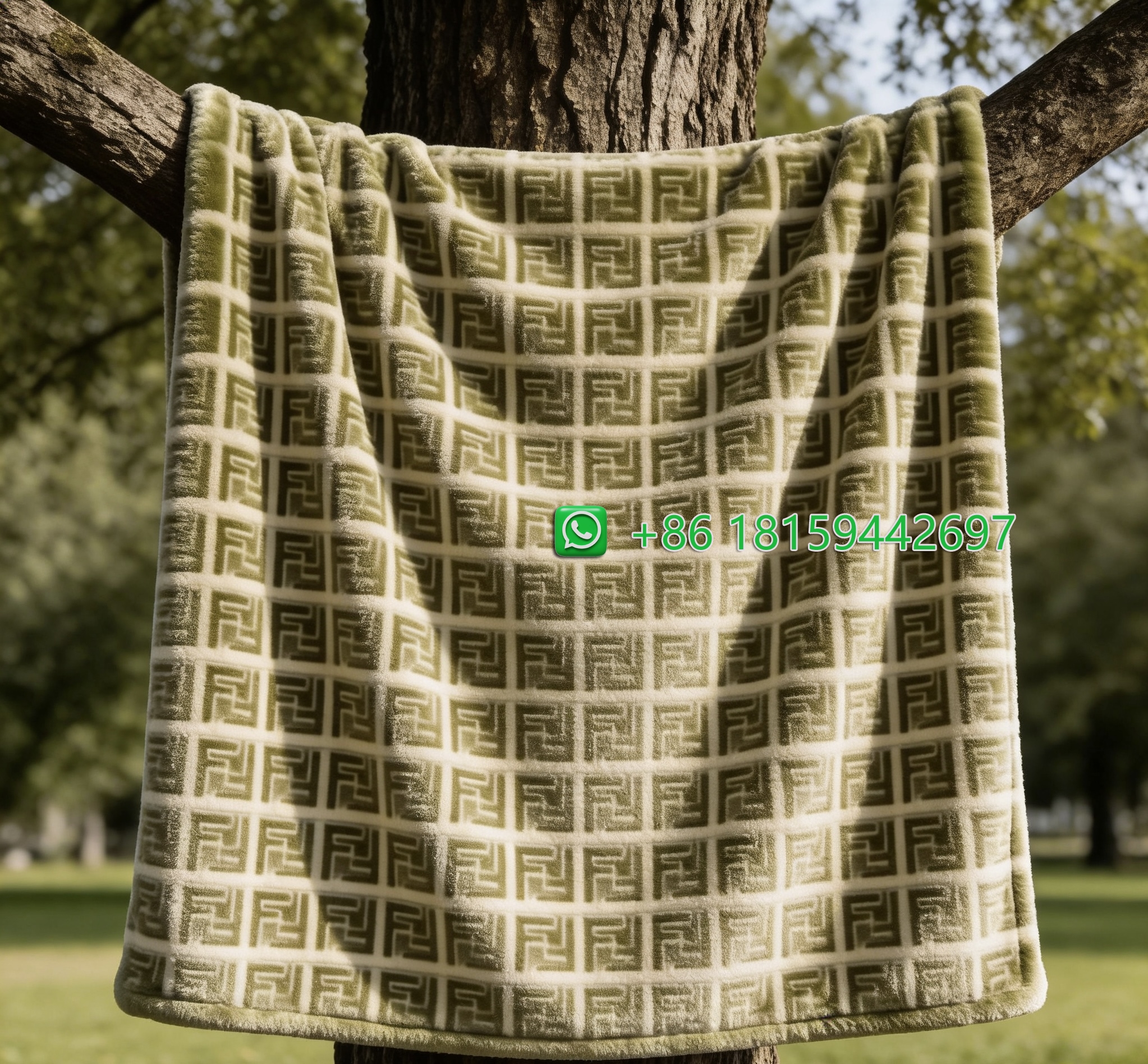 Fendi Throw Blankets
